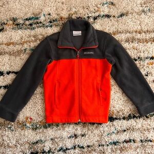 Columbia fleece zip up boys